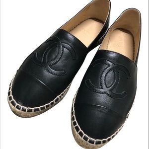 Black Chanel Espadrilles